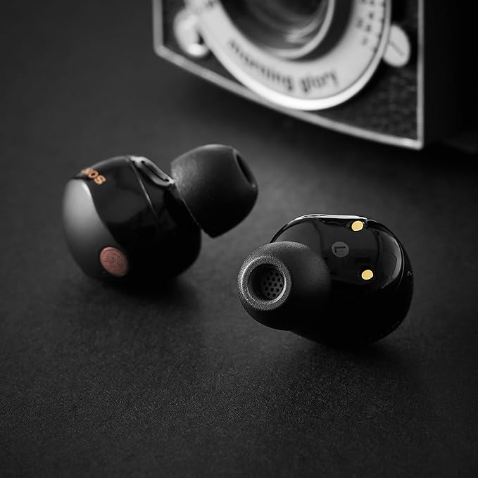 AZLA Foamax Standard (S/MS/M), Foam Earbud Tips, Memory Foam Earbud Tips for Wireless Headphones, Noise Canceling Earbuds Replacement Tips Compatible with Sony, Beats, Samsung, Skullcandy