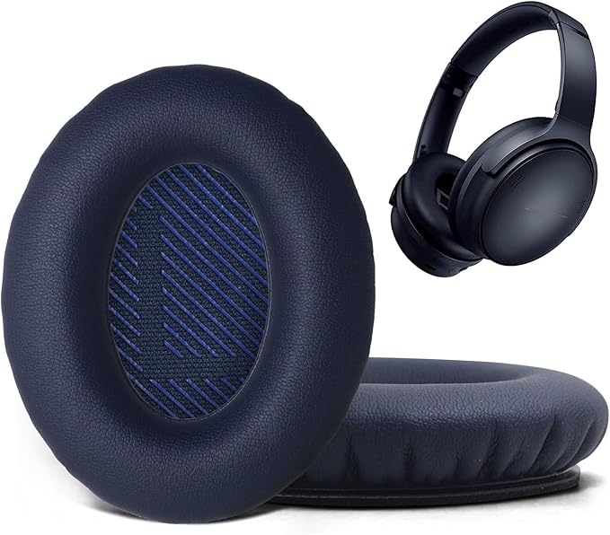 Replacement Ear Pads for Bose QuietComfort 35 35 II 15 25, Headphone Ear Covers by Niukeke