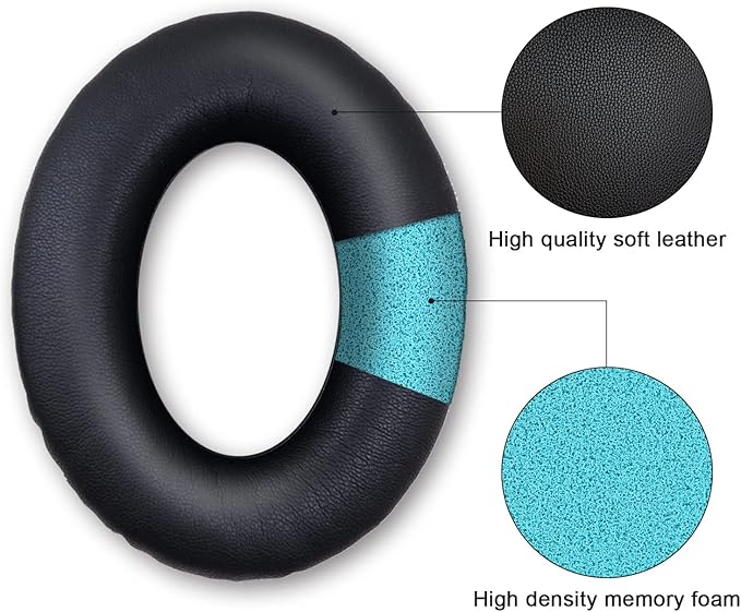 Replacement Ear Pads for Bose QuietComfort 35 35 II 15 25, Headphone Ear Covers - Image 4