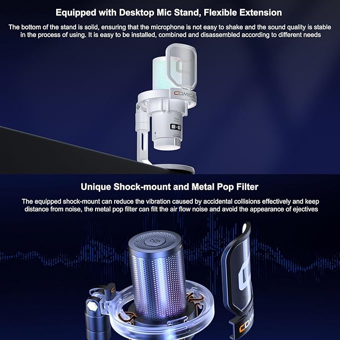 COMICA Uni Pro D Wireless USB Microphone - Image 8
