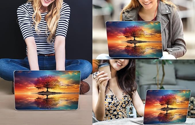 CISSOOK Compatible with MacBook Air 13 inch Case 2021, 2020-2018 Release Model - Image 7