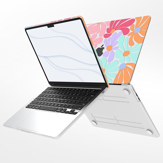 G JGOO Compatible with MacBook Air 13 inch Case 2025 2024 2023 2022 M4 A3240 M3 - Image 5