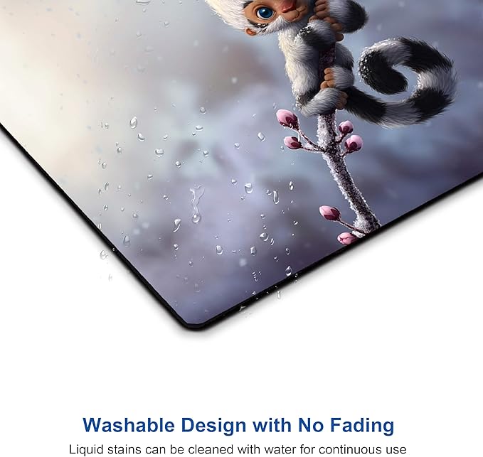 Cute Animal Monkey Mouse pad Computer Mouse Pads with Design Personalized Mousepad for Laptop Computer Office Decoration Accessories Gift