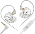 KZ Taurus in Ear Monitor Headphones, Horizontal 2DD Gaming IEM Earbuds Wired in Ear Headphones, Noise Cancelling Ear Buds Sound Localization in-Ears for Singers Musicians Audiophiles