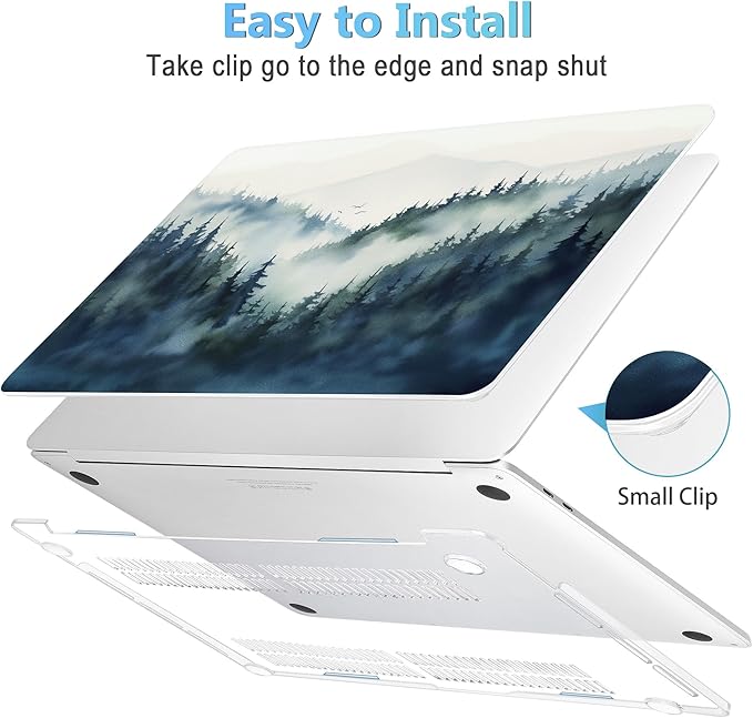 Mektron for MacBook Pro 13-inch Case 2022 2021 2020 Release A2338 M2 M1 A2289 - Image 3