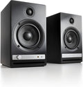 Audioengine HD4 24 Bit Bluetooth Bookshelf Speakers - TVs, Desktops, Stereos, Music, Movies and Gaming - Bluetooth aptX Adaptive 5.3