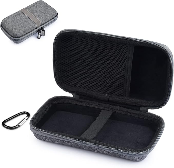 Power Bank Case for INIU 20000mAh Power Bank, Portable Charger Case for Durecopow 20000mAh Solar Power Bank and iMuto 30000mAh Power Bank with Carabiner