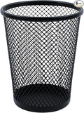 Desk Pencil Pen Holder, Wire Mesh Pen Cup Holder for Desk Organizer and Office Desk Accessories (6 Pack)