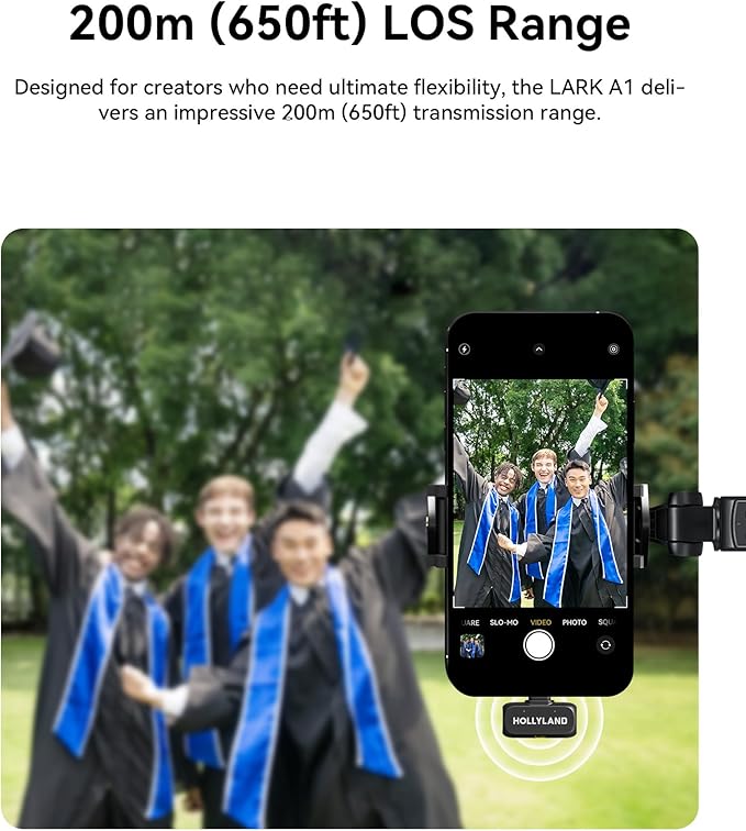 Hollyland Lark A1 Wireless Mini Microphone - Image 5