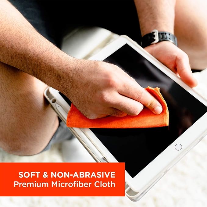 WHOOSH! Screen Cleaner Kit, Set of 18 – Best for – Smartphones, iPads, Eyeglasses, e-Readers, LED, LCD & TVs (1 Oz W/1 Cloth)