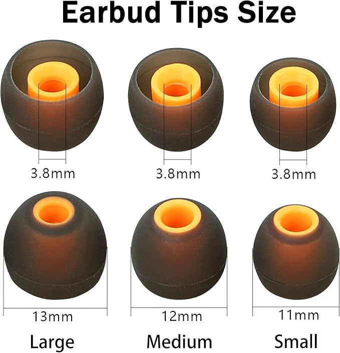 Silicone Earbud Tips Replacement - Image 2