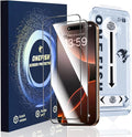 OneFish Full Edge Coverage Tempered Glass Screen Protector for IPhone 11/IPhone Xr 6.1 inch 2 Pack Edge Reinforcement, Self-Aligning Installation, Case Friendly HD Screen Protectors