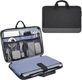imComor 15.6 Inch Laptop Sleeve Bag, Men Women TSA Case for Macbook Pro 16 M4 M3 M2 M1, Lenovo Ideapad 15.6, HP Envy/Victus 15.6, Acer Aspire/Nitro 5 15.6, Dell 15, ASUS Chromebook 15 Case, Black