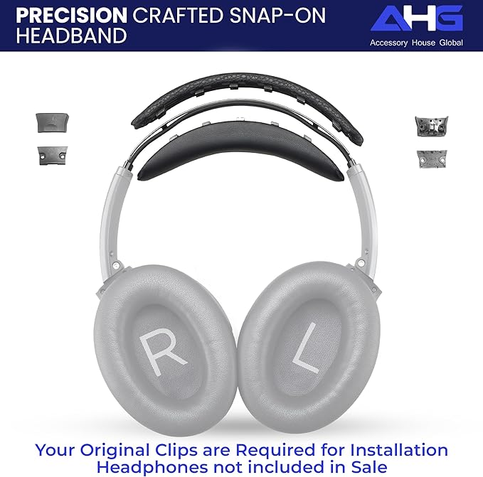Replacement QC Ear Pad and Headband Pad Kit Cushion. Compatible - Image 4