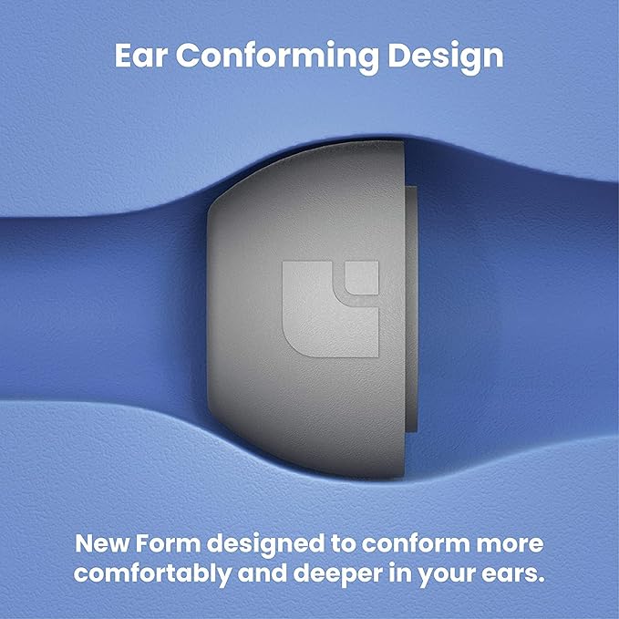 Foam Masters Ultra-Premium Memory Foam Ear Tips for AirPods Pro 1st & 2nd Gen | 3 Pairs | Black Magic Ver 6.0 | Secure | Comfort | Better Noise Cancel | Replacement Buds – Gray, Assorted S/M/L