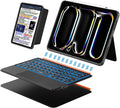 iPad Pro 11 inch Case with Keyboard (M4 2024),Flex Magnetic Detachable Magic Keyboard,Multi-Touch Trackpad,7-Color Backlit,Landscape/Portrait,160° Adjustable Stand for iPad Pro 11 (5th Gen) (Black)