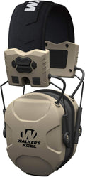 Walker's Digital Electronic Muff-26db Nrr Noise Protection Sound Enhancement Shooting Safety Earmuff, 2 AAA Batteries