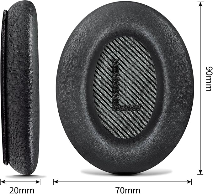Headphones Replacement Ear Pads, Protein Leather earpad Cushions - Image 3