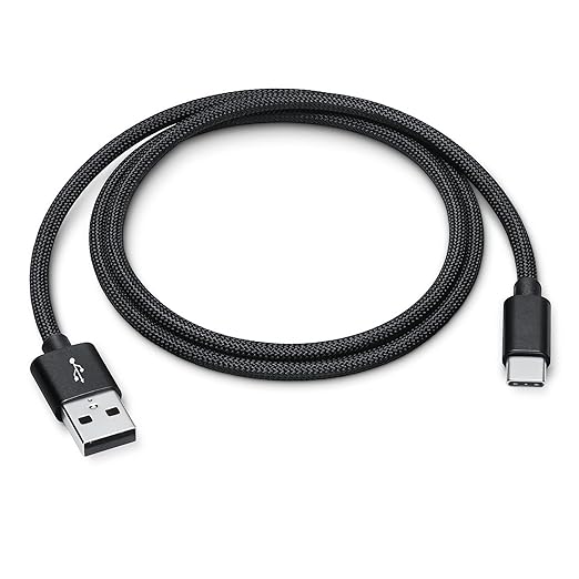 Woven USB-C Charge Cable for iPhone 16 Charger [MFi Certified, 5ft 2-Pack] USB C to USB-A Cord Fast Charging for Apple iPhone 16/15 Pro Max/16 Plus/16 Pro Car Charger CarPlay, iPad Air M2 - Black