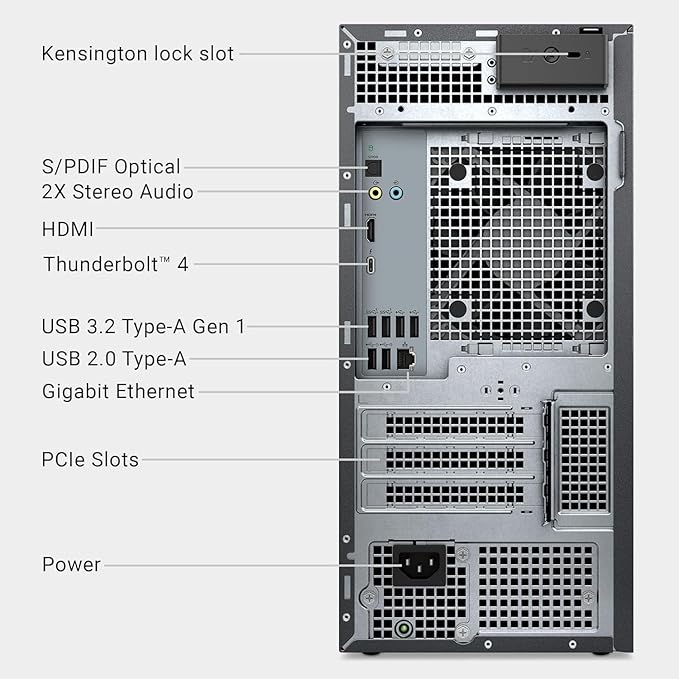 Dell Tower Plus EBT2250 Desktop Computer - Series 2 Intel Core Ultra 9 285 24-Core Processor up to 5.6 GHz, 16GB DDR5 RAM, 16TB (2 x 8TB) SSD, Intel UHD Graphics 770, Windows 11 Pro, Graphite