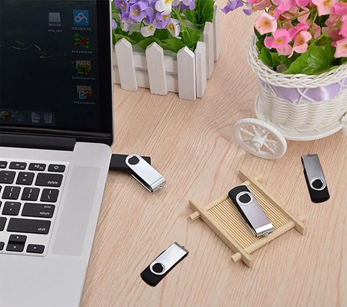 USB Flash Drive 128MB 50 Pack, Bulk USB 2.0 Thumb Drives Swivel Memory Stick Jump Drive Pen Drive,128MB 50 Pieces