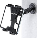 OHLPRO Tablet Wall Mount, Sticky iPad Holder, Damage-Free Adhesive Wall Dock for iPad, Galaxy Tab, and 7-11" Tablets, 360° Rotation Tablet Holder for Car, Bed, Yoga, Kitchen