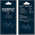 Aairhut Thermal Pad 13W/mK [0.5~3mm], 85 x 45 x 1mm Silicone Cooling Pad Non Conductive Heat Resistance Extreme Odyssey Cover with Dual Self-Adhesive Films for PC Laptop PS4/PS5/CPU/GPU/Computer