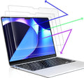3-Pack Anti Blue Light Screen Protector for MacBook Air 15 Inch(2023-2025, M2 M3 M4)-A2941 A3114 A3241, 15.3" Mac Laptop Glare Filter Uv Blocker Shield Cover Eye Protection Film