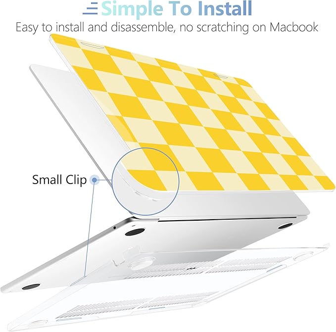 MEEgoodo for M4/M3/M2 MacBook Air 15.3 inch Case 2025 2024 2023, Case Fit Model - Image 5