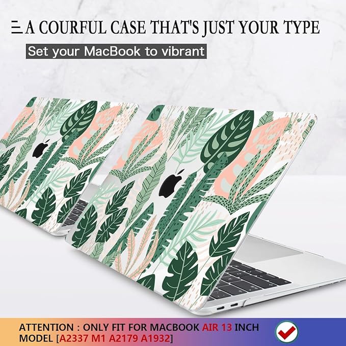 CISSOOK for MacBook Air 13 inch Case 2021 2020 2019 2018 Release A2337 M1 A2179 - Image 3