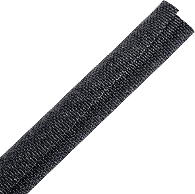 Automotive Wire Sheathing Split Wire Loom Braided Mesh Woven Cable Sleeve for Wires/Cable Cord Protector (1/2" - 22 Feet)