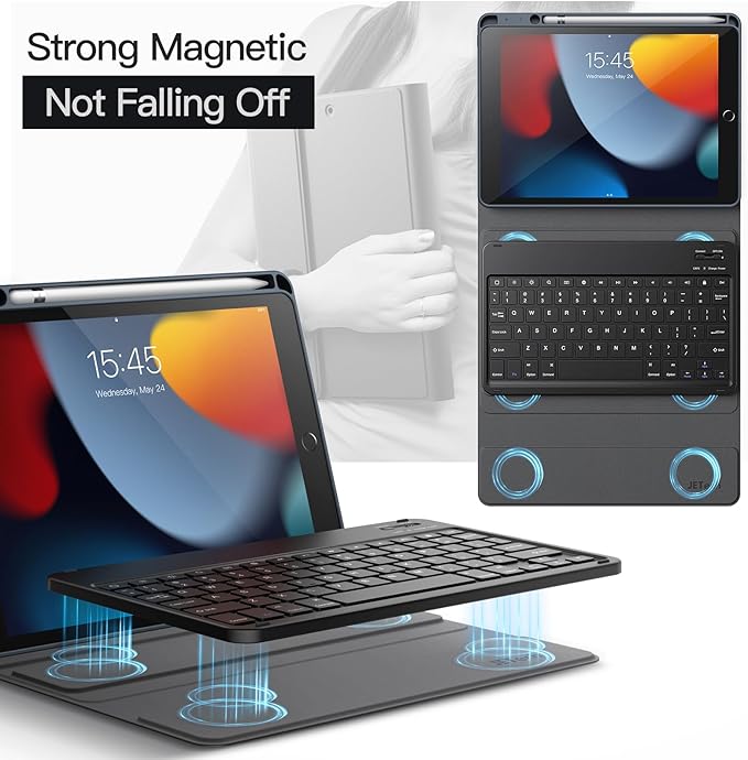 JETech Keyboard Case for iPad 10.2-Inch - Image 4