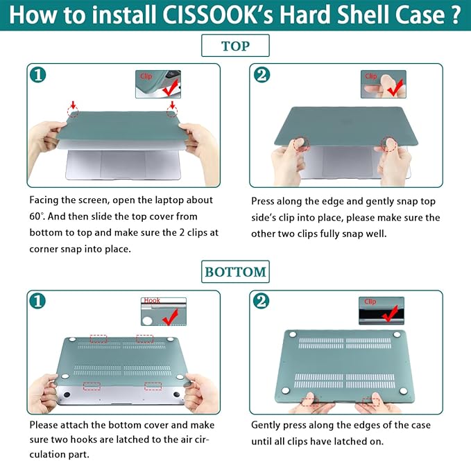 CISSOOK Matte Frosted Floral Hard Shell Case for MacBook Pro 14 Inch 2024 2023 2021 Release Model M4 A3112 A3185 A3401 M3 A2992 A2918 M2 A2779 A2442 M1 Pro/Max, Case for MacBook Pro 14" with Touch ID