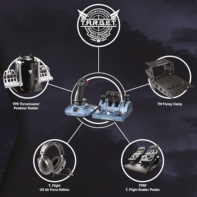 Thrustmaster TCA Captain Pack Xbox – Airbus Edition (Compatible with XBOX and PC)