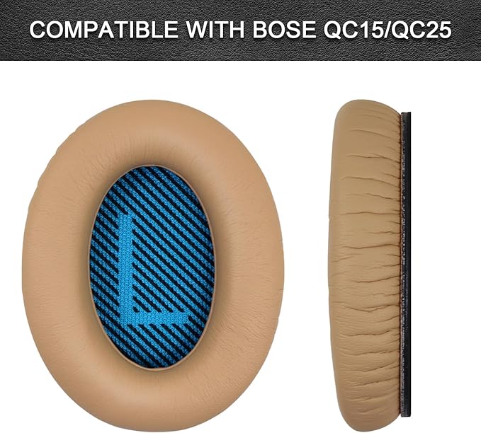 Replacement Ear Pads for Bose QuietComfort 15, Headphone Ear Covers, High - Image 2