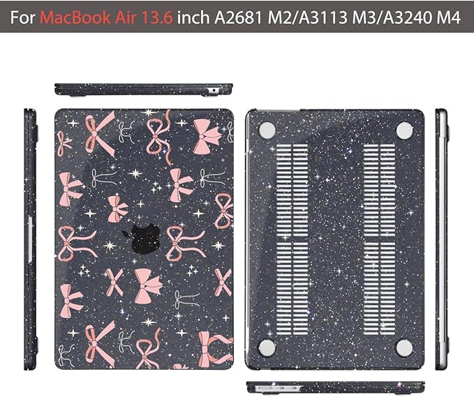 Teryeefi for MacBook Air 13.6 inch Case M4 M3 M2 2024-2022 Release Model A3240 - Image 7