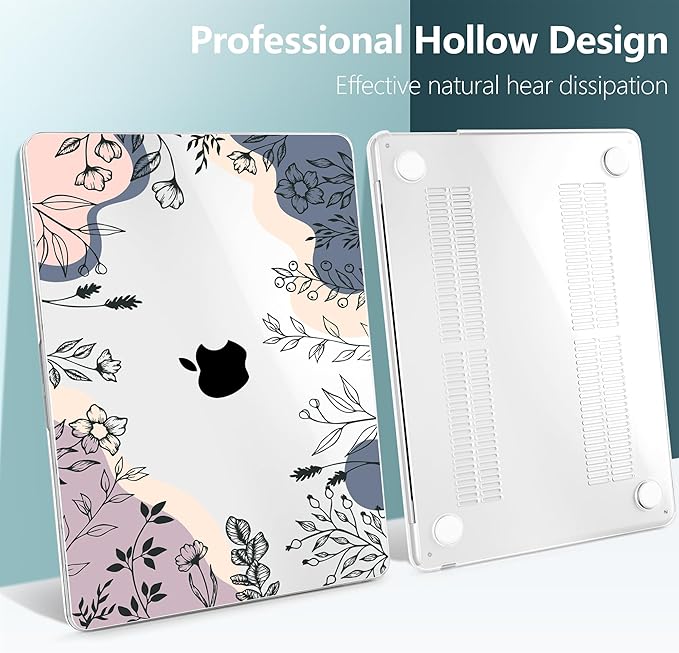 TWOLSKOO Compatible with M4 MacBook Air 13.6 inch Case 2025-2022 Release M4 - Image 5