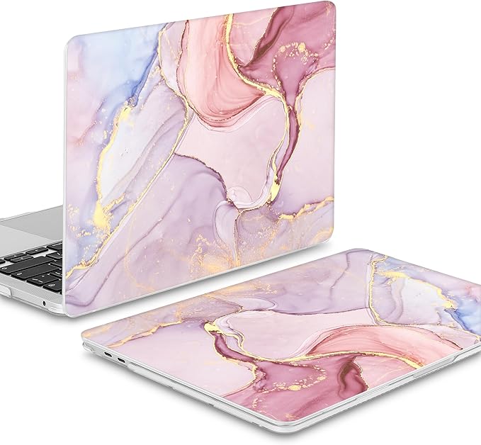Mektron for MacBook Air 13 Case A1466/A1369, Snap-on Plastic Hard Shell Cover - Image 4