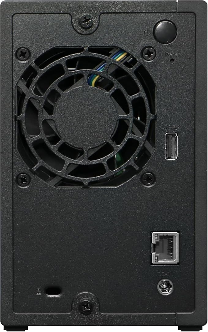 Asustor Drivestor 2 Lite AS1102TL, 2 Bay NAS, 1.7GHz Quad Core, 1GbE Port, 1GB RAM DDR4, Personal Private Cloud, Backup for Home & Small Office, Network Attached Storage(Diskless)