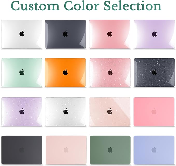 Mektron Customizable Name Case for MacBook Pro 16" M4 A3403 A3186 M3 A2991 M2 A2780 M1 A2485 (2021/2023/2024) Pro/Max with Touch ID, Hard Shell Plastic Laptop Cover