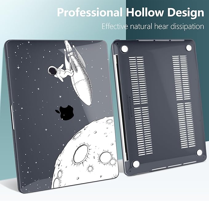 TWOLSKOO Compatible with MacBook Pro 13 inch Case 2023-2016 A2338 M2/M1 A2251 - Image 5