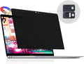 Magnetic Privacy Screen for Macbook Air 13 Inch (2018-2021, M1) / Macbook Pro 13 in (2016-2022, M1, M2), Removable Anti Blue Light Glare Filter for Mac 13In Laptop