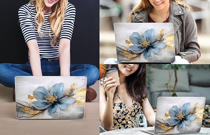 CISSOOK Compatible with MacBook Air 13 inch Case M1 2021-2018 Release Model - Image 7