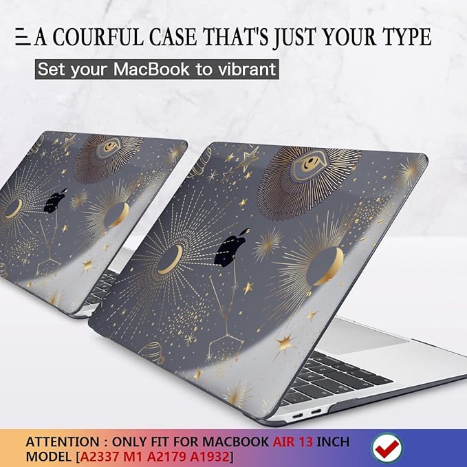 CISSOOK Compatible with 2021 2020 MacBook Air 13 inch Case M1 A2337 A2179 A1932 - Image 3