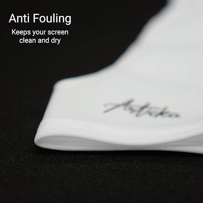 Articka Artist Glove for Drawing Tablet, iPad (Smudge Guard, Two-Finger, Reduces Friction, Elastic Lycra)