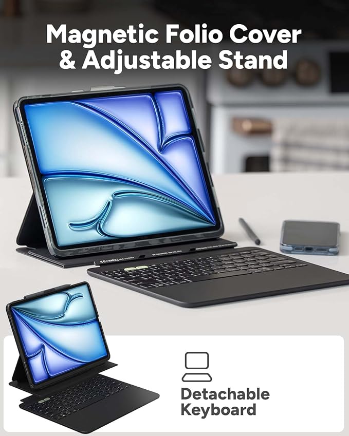 ZAGG Pro Keys 2 iPad Air 11" (M3)/ Air 11" (M2)/ iPad Air 10.9" (4th & 5th Gen)