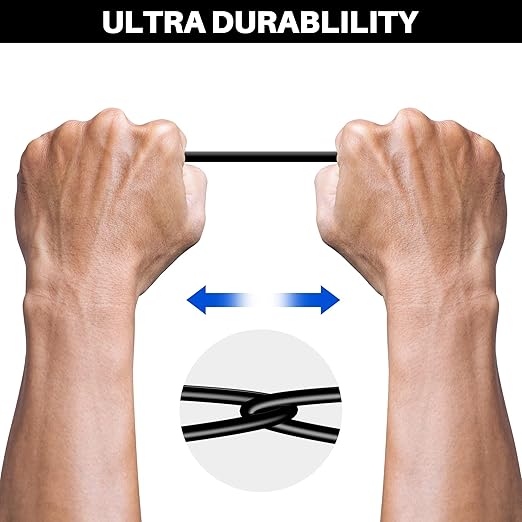 Cat5e Ethernet Cable 35 FT, Long Cat 5e Internet Cable, Black Snagless Patch Cord, Flexible, Network, LAN, PoE, Standard RJ45 Connector for PC, Server, Router, Modem, TV, PS5 - with 15 Cable Ties