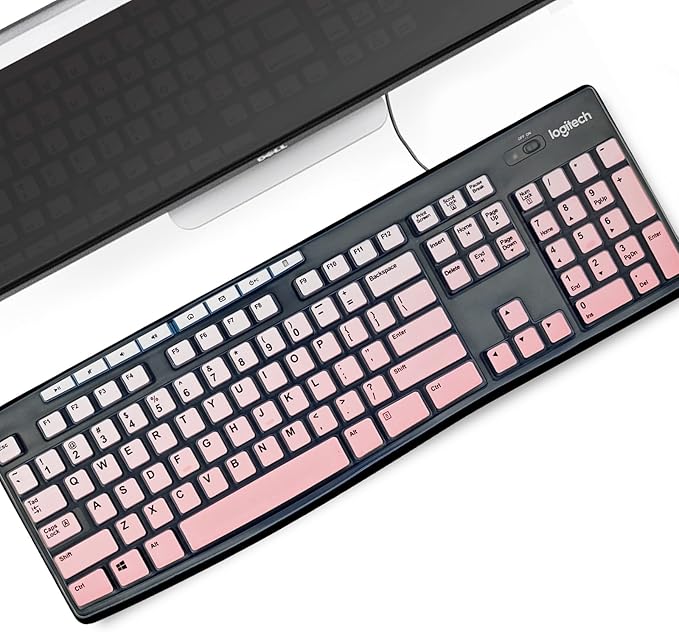 Keyboard Cover Silicone for Logitech K200 K260 K270, Keyboard Cover for - Image 6