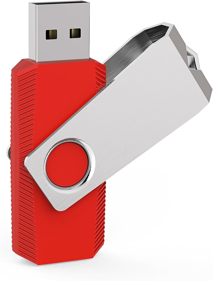 Aiibe 16GB Flash Drive 10 Pack 16 GB USB Flash Drive USB Drive Thumb Drives Multipack Zip Drive Bulk USB 2.0 Memory Stick Jump Drives (10 Pack, 5 Mixed Colors)