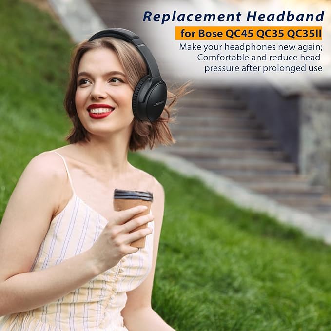 Headband Cushion Pad for Bose QuietComfort 45 QC45 QC35 Headset Head Cushion - Image 7